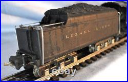 Lionel Prewar #763E & 2226W Diecast Tender Black 1937-42 Needs Work WITH Parts