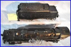 Lionel Prewar #763E & 2226W Diecast Tender Black 1937-42 Needs Work WITH Parts