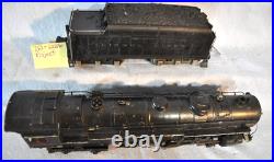 Lionel Prewar #763E & 2226W Diecast Tender Black 1937-42 Needs Work WITH Parts