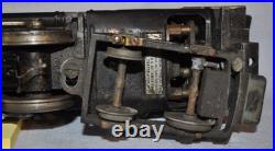 Lionel Prewar #763E & 2226W Diecast Tender Black 1937-42 Needs Work WITH Parts