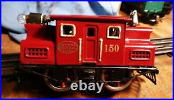 Lionel Prewar Antique 100 year old 150 engine refurbished, serviced-video running