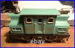 Lionel Prewar Antique 100 year old 150 engine refurbished, serviced-video running