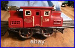 Lionel Prewar Antique 100 year old 150 engine refurbished, serviced-video running