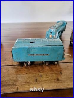 Lionel Prewar Blue Streak Passenger Set 265E 265WX 617 618 619 for Restoration
