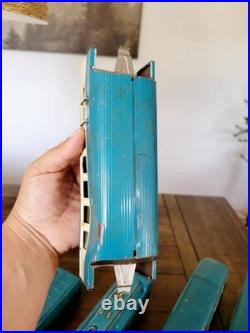 Lionel Prewar Blue Streak Passenger Set 265E 265WX 617 618 619 for Restoration