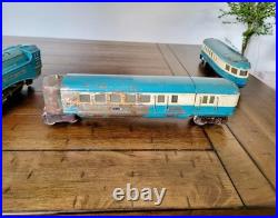 Lionel Prewar Blue Streak Passenger Set 265E 265WX 617 618 619 for Restoration