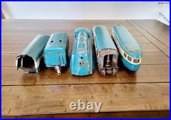 Lionel Prewar Blue Streak Passenger Set 265E 265WX 617 618 619 for Restoration