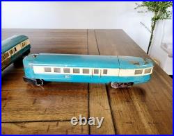 Lionel Prewar Blue Streak Passenger Set 265E 265WX 617 618 619 for Restoration
