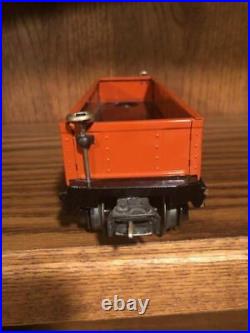 Lionel Prewar Burnt Orange 2812x Gondola With Odd Barrels Ex/ob. M7