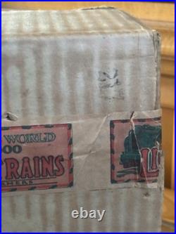Lionel Prewar EARLY (Orange/Maroon 1st Run) 217 Correct Caboose Box HARD TO FIND
