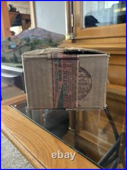 Lionel Prewar EARLY (Orange/Maroon 1st Run) 217 Correct Caboose Box HARD TO FIND