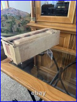 Lionel Prewar EARLY (Orange/Maroon 1st Run) 217 Correct Caboose Box HARD TO FIND