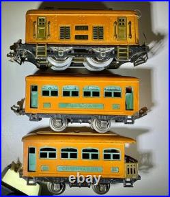 Lionel Prewar Electric # 248 Locomotive With 629 And 630 Cars Untested