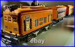 Lionel Prewar Electric # 248 Locomotive With 629 And 630 Cars Untested