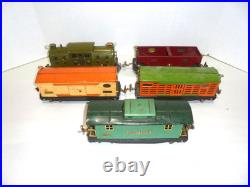 Lionel Prewar Freight Train Set From 1932 All Tinplate Vintage O Gauge
