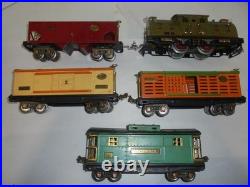 Lionel Prewar Freight Train Set From 1932 All Tinplate Vintage O Gauge