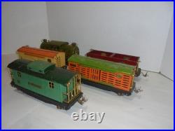 Lionel Prewar Freight Train Set From 1932 All Tinplate Vintage O Gauge