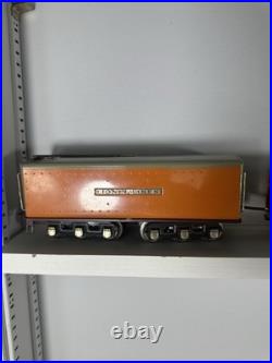 Lionel Prewar Hiawatha Passenger Train Set 752E 782 783 784 Orange MilwaukeeRoad