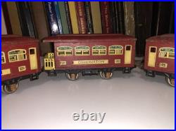 Lionel Prewar Locomotive O Gauge 629 630 Passenger Train Set
