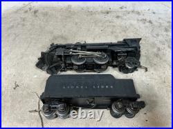 Lionel Prewar Metal Set 1664 and 4 freight Car