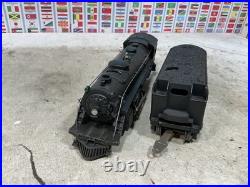 Lionel Prewar Metal Set 1664 and 4 freight Car