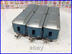 Lionel Prewar Metal Set 258 and 3 Passenger Car