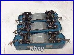 Lionel Prewar Metal Set 258 and 3 Passenger Car