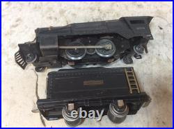 Lionel Prewar Metal Set 258 and 4 freight Car
