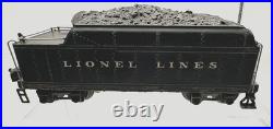 Lionel Prewar No. 225E & 2235W Diecast Tender /2/ 1938-42 Close to C-7 Serviced