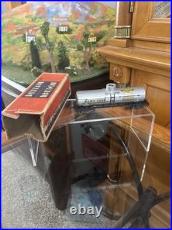 Lionel Prewar OO Gauge 0015 Tank Car! Full Scale 3 Rail WithDog Box