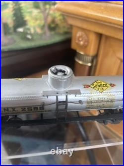 Lionel Prewar OO Gauge 0015 Tank Car! Full Scale 3 Rail WithDog Box