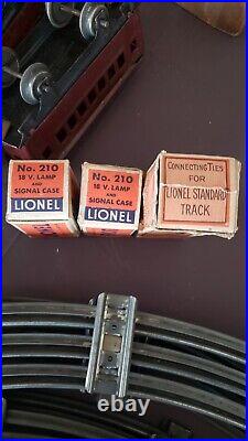 Lionel Prewar O Gauge 0-4-0 New York Central 150 Electric Locomotive Train Set