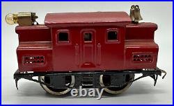 Lionel Prewar O Gauge 0-4-0 New York Central 150 Red Electric Locomotive