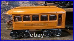 Lionel Prewar O Gauge 154 NYC Loco 603 Pullman 604 Observation Passenger Set