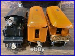 Lionel Prewar O Gauge 154 NYC Loco 603 Pullman 604 Observation Passenger Set