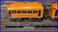 Lionel Prewar O Gauge 154 NYC Loco 603 Pullman 604 Observation Passenger Set