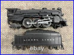 + Lionel Prewar O Gauge 225E Steam Locomotive & 2235W Tender ST