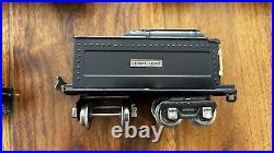 Lionel Prewar O Gauge 249E Locomotive Tender 607 Passenger 608 Observation Cars