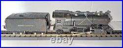 Lionel Prewar O Gauge #249e 2-4-2 Gun Metal Loco & 265w Whistle Tender