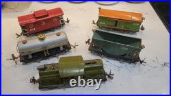 Lionel Prewar O Gauge, # 252 Electric Loco & 4 Cars (803, 804, 805, 807) Lionel Prewar O Gauge, # 252 Electric Loco & 4 Cars (803, 804, 805, 807)