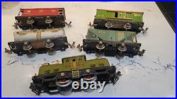 Lionel Prewar O Gauge, # 252 Electric Loco & 4 Cars (803, 804, 805, 807) Lionel Prewar O Gauge, # 252 Electric Loco & 4 Cars (803, 804, 805, 807)