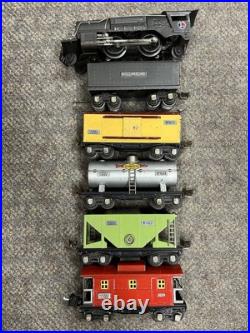 + Lionel Prewar O Gauge 259E Gray Steam Locomotive & Tender 4 Car Freight Set + Lionel Prewar O Gauge 259E Gray Steam Locomotive & Tender 4 Car Freight Set