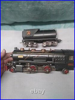 Lionel Prewar O Gauge 260E Large Steam Locomotive & Tender (TESTED)