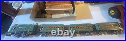 Lionel Prewar O Gauge #296 Set with #253 Electric Locomotive & #607/#607/#608