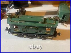 Lionel Prewar O Gauge #296 Set with #253 Electric Locomotive & #607/#607/#608