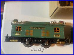 Lionel Prewar O Gauge #296 Set with #253 Electric Locomotive & #607/#607/#608