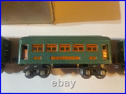 Lionel Prewar O Gauge #296 Set with #253 Electric Locomotive & #607/#607/#608