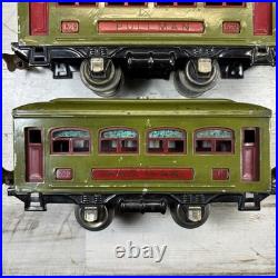 Lionel Prewar O Gauge 529 Pullman 530 Observation Passenger Cars Lot 3