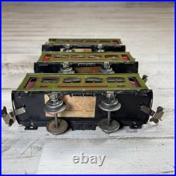 Lionel Prewar O Gauge 529 Pullman 530 Observation Passenger Cars Lot 3