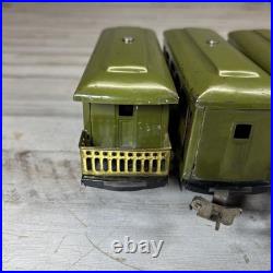 Lionel Prewar O Gauge 529 Pullman 530 Observation Passenger Cars Lot 3